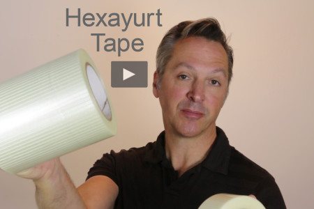 New! Hexayurt Tape Video