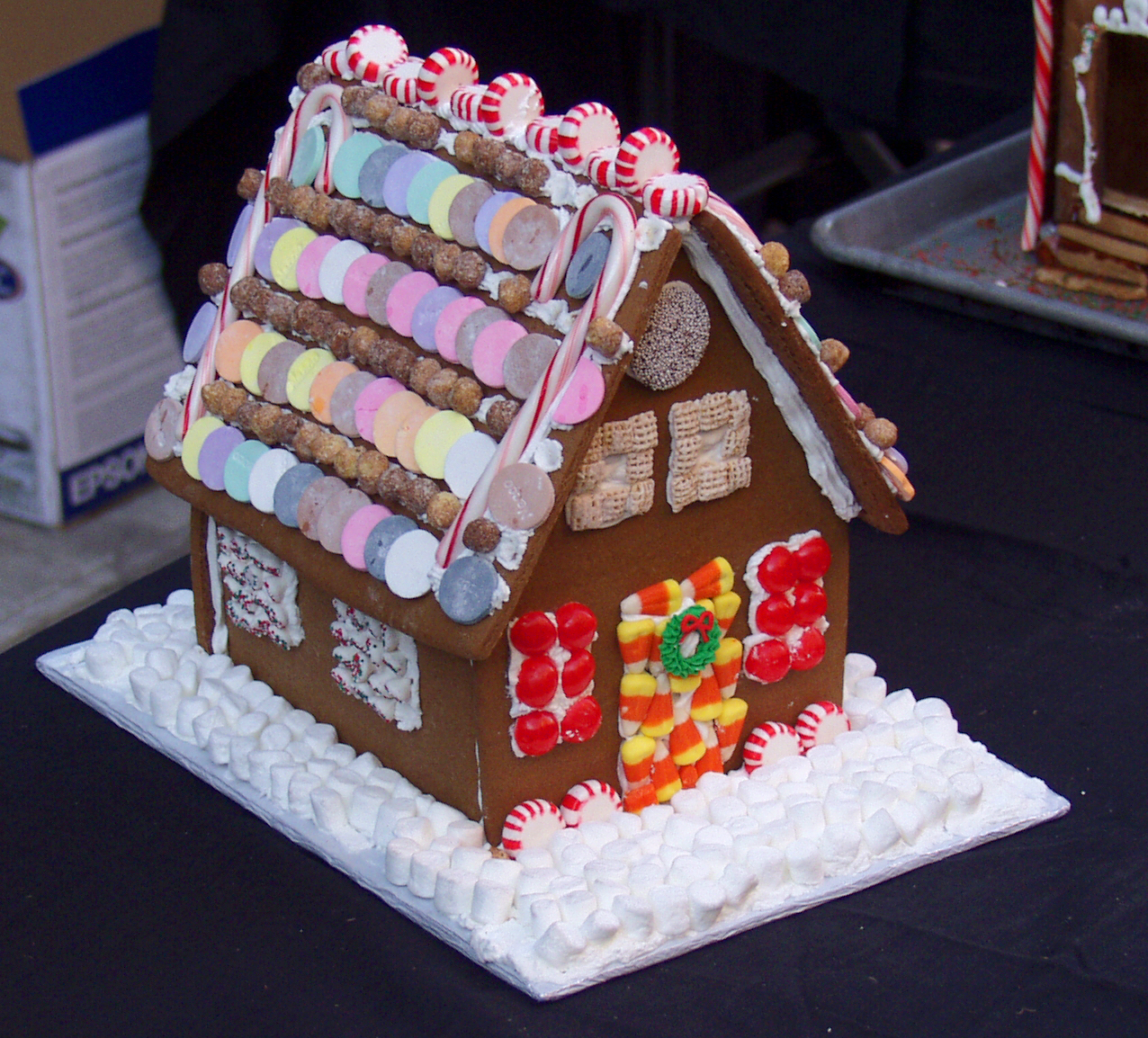 Make your Own Hexayurt Gingerbread House