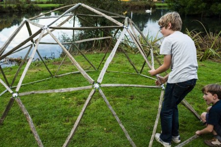 New Hub Kit Makes This Yurt Build A Breeze